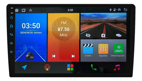 Pantalla 9  Gps Wifi Ios Android Inalambrico Qled 6gb Ram