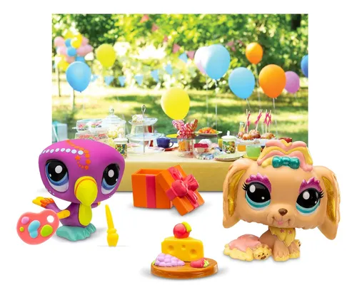 Littlest Pet Shop Set X2 Petfluencer Pair Original 102 Y 103