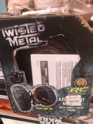 Twisted Metal Stunt Axel Sweet Tooth Carro C/r. Pokechay
