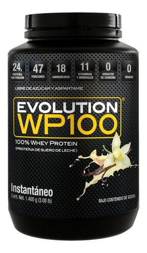 Wp100 Bote De 1400 G - 0 Carbs Y 0 Grasas