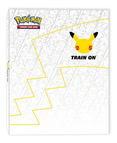 Imagem 2 de 2 de Fichário De 25 Anos Do Pokémon - Binder Para Cartas Jumbo