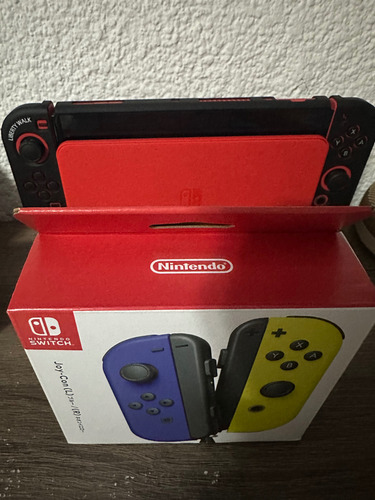 Joy-con Blue/neon Yellow Nintendo Switch Amarillo (Usado)