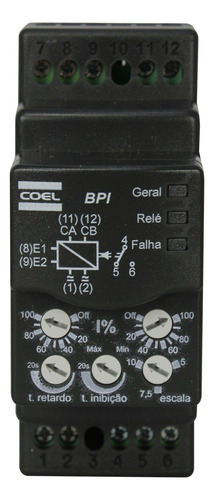 Monitor De Corrente Monofásico 5-7,5 Ou 10aca/acc Coel Bpi