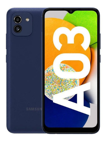 Samsung Galaxy A03 Azul 64gb + 4gb Sm-a035mzbearo