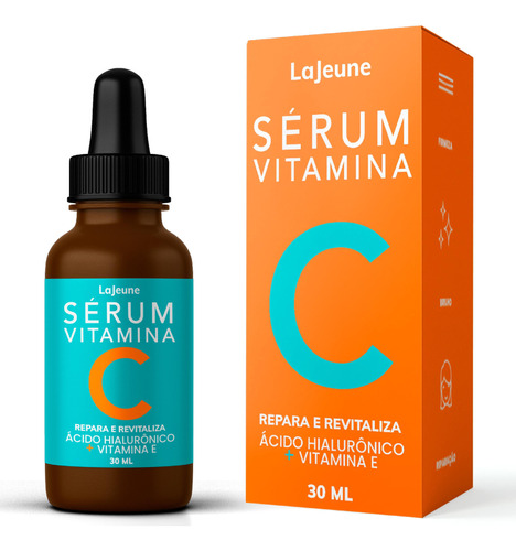 Sérum Vitamina C + E + Ácido Hialurônico + Ureia Lajeune