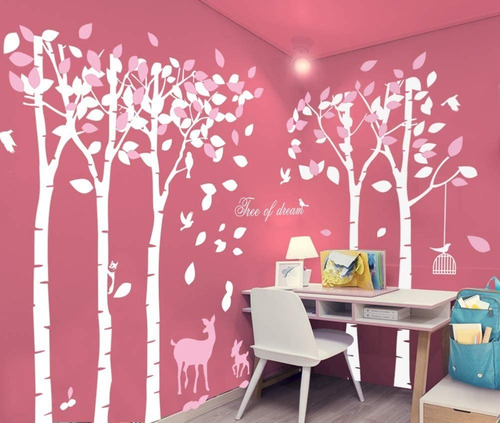 Mural Vinilo Adhesivo Pared Decoracion Cuarto Bebe 1.8x2.6mt