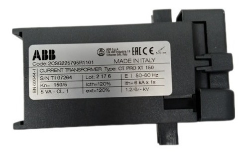 Transformador De Corriente Ct Pro Xt 150 Sin Tapa
