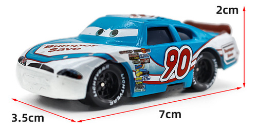Auto De Carreras Aleación No. 36 Modelos Mixtos