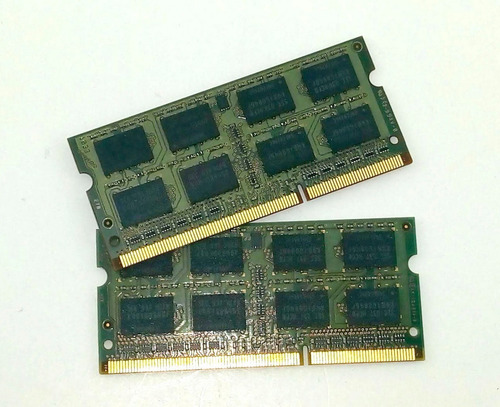 Memoria Ram Sodimm Samsung 2gb Ddr3 2x8 Pc3 8500s (c/u)