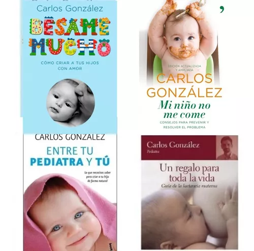 Libros Carlos González Crianza Respetuosa 4 Títulos Papel