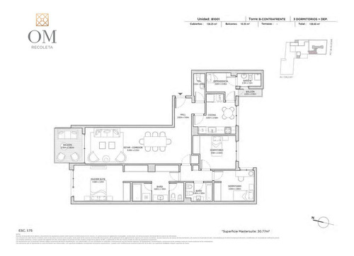 Departamento - Recoleta En Pozo