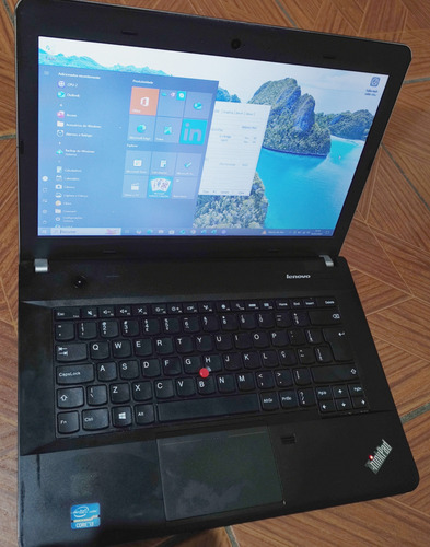 Notebook Lenovo Thinkpad I3 12gb, Ssd 128gb Preto (Usado)