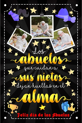  Pizarra Poster Editable Para El Dia De Los Abuelos