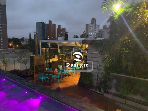 Cobertura Com 4 Dormitórios À Venda, 370 M² Por R$ 2.750.000,10 - Vila Bastos - Santo André/sp - Co11700