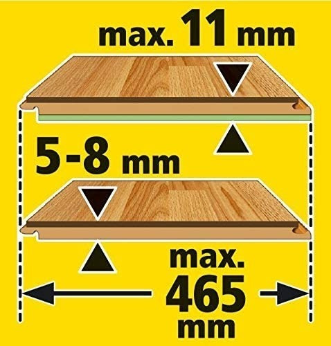 Imagen 8 de 9 de Guillotina Para Piso Flotante Wolfcraft Lc 600
