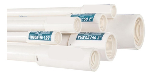 5 Tubos Para Columna Upvc De 2 PLG S-150