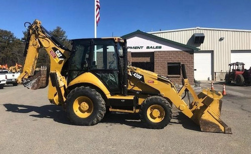 2014 Retro Excavadora Caterpillar 420f