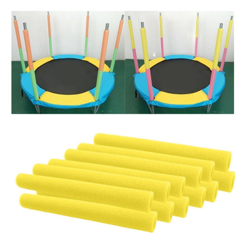 - Mangas De Espuma Con De Trampolín De 12 Piezas, Amarillo