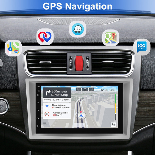 [ Podofo 2din 7''android 10.0 De Radio De Coche Para Opel