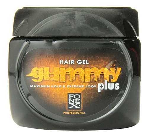 Fonex Gummy Hair Gel, Plus- M&aacute;xima Sujeci&oacute;n Y.