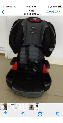 Silla Auto Butaca Grow With You Ct Stainless Britax 