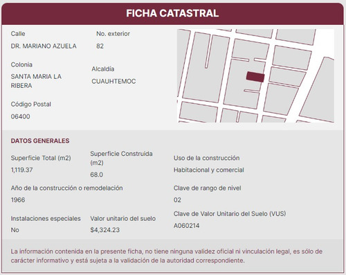 Dpartamento En Venta Santamaria La Ribera,cdmx Rs*