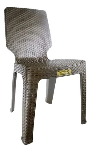 Silla Victoria Azul S/brazo Colplast Cod:1011