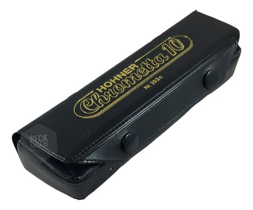 Armónica Cromática 40 Voces Hohner Chrometta 10