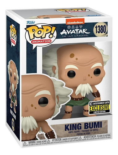 Funko Pop! Avatar King Bumi Ee Exclusive 1380