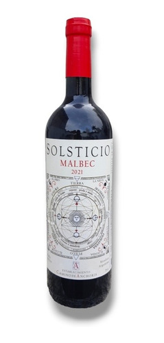 Vino Tinto Solsticio Malbec Caja X 6 Uni De 750ml Anchoris