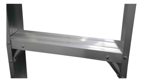Escalera Convertible De Aluminio Tipo Ii 15 Escalones 175kg