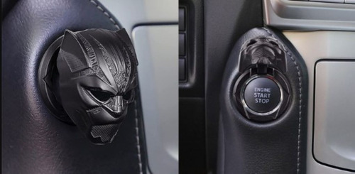 Emblema Para Boton De Encendido De Auto - Pantera