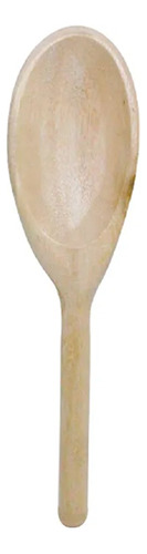 Colher De Madeira Oval 23 Cm Edal