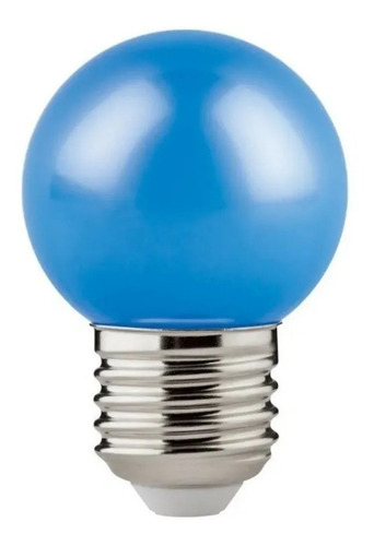 Lampara Led Tipo Gota Osram Color Azul 1.2w Por E631