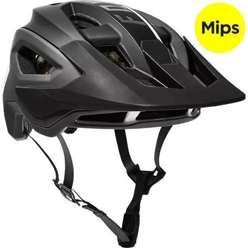 Casco Bicicleta Speedframe Pro Blocked Negro Fox-