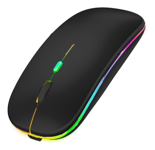 Mouse Bluetooth Led Usb Mouse Recargable Para Mac iPad Pc 