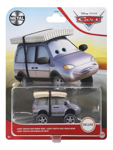Cars Disney Pixar Leroy Traffik Ruedas De Nieve Cars Deluxe