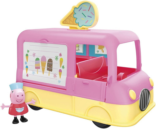 Set De Juego - Peppa Pig Carro De Helados Vehículo Envío Ya!