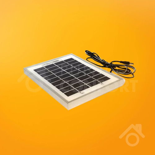 Panel Solar Fotovoltaico 12v 3w Cargador Baterías 5m Cable