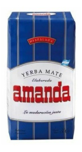 Yerba Amanda Despalada Azul 500 Grs