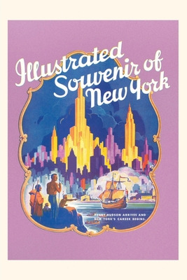 Libro Vintage Journal Illustrated Souvenir Of New York Ci...