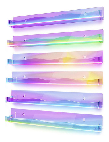Organizador De Esmaltes Para Parede Com 6 Peças
