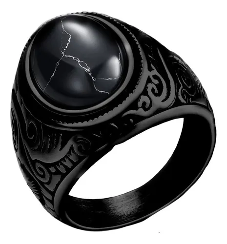 Anillo De Obsidiana Mujer | MercadoLibre