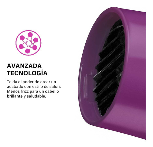 Secadora De Cabello Revlon Frizz Control 1875w