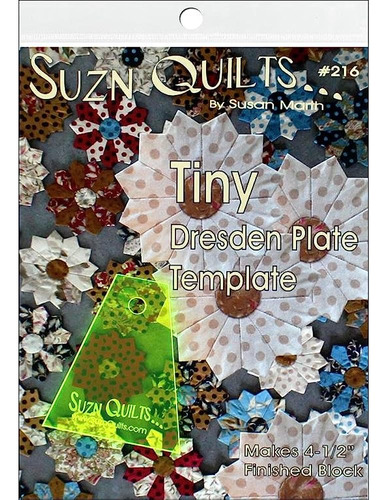 Suzn Quilts Patrones Suzn Quilts Tiny Dresden Template