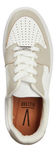 Tênis Casual Feminino Solado Flatform Vizzano