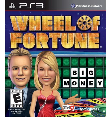 Jogo Wheel Of Fortune Ps3 Midia Fisica Playstation Thq
