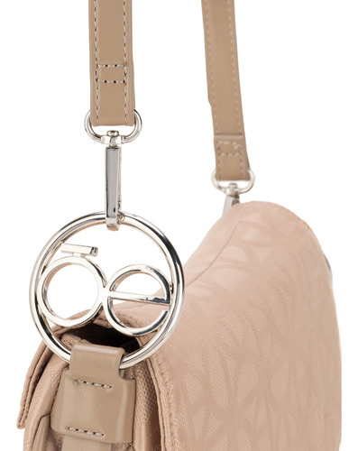 Bolsa Lady Bag Cloe Aslangi Chico Color Beige