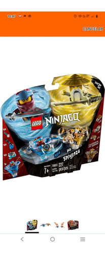 Lego Ninjago Kit Spinjitzu Nya & Wu Último Disponible (Usado)