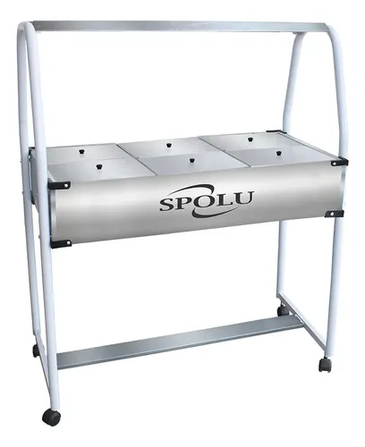 comprar Balcão Térmico Self Service 6 Cubas Inox 220v Spolu